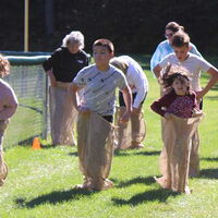 RSI Picnic 2022 sack race