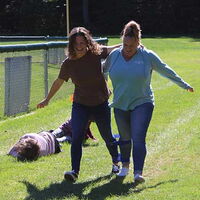 RSI Picnic 2022 three legged race