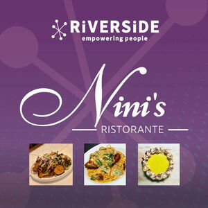 Riverside night at Nini's Ristorante graphic