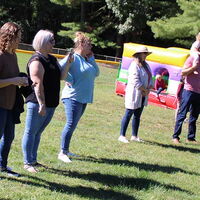 RSI Picnic 2022 egg toss
