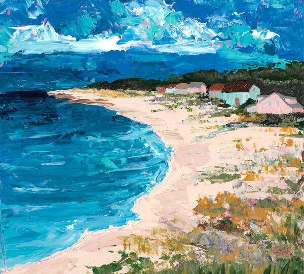 Coralie Donohue Painting of Provincetown