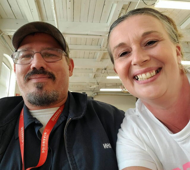 John Parks III and staff